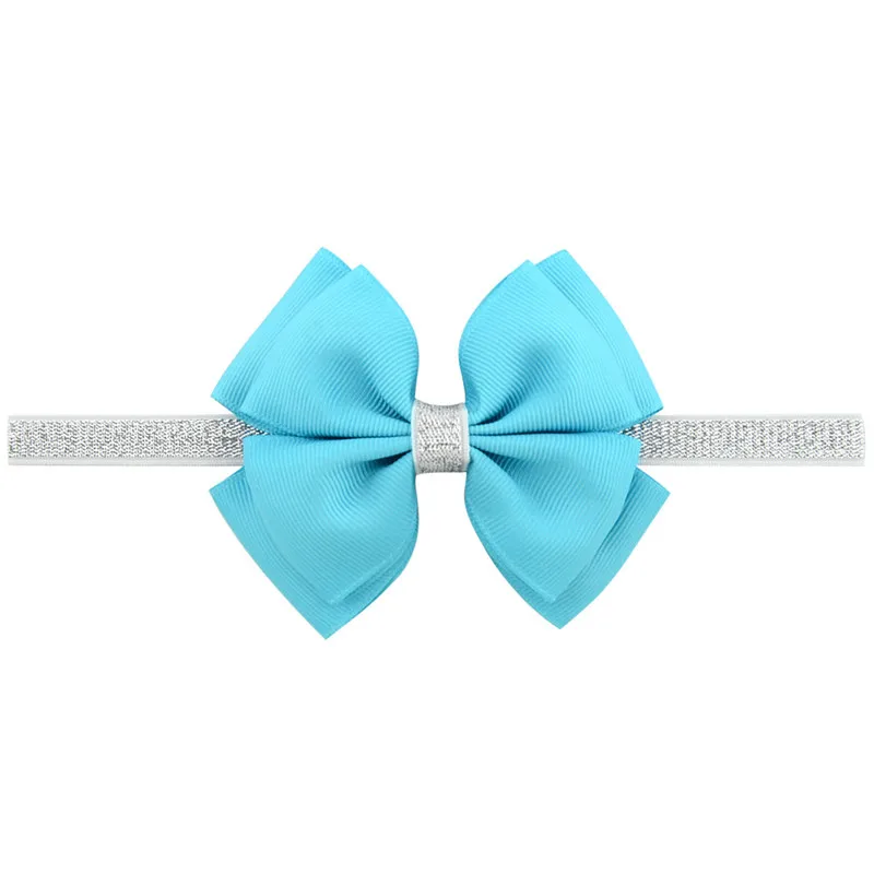 BNWIGE 20pcs/set Baby Hair Accessories Elastic Bow Headbands Ribbon Hairbands Girl Headwear |