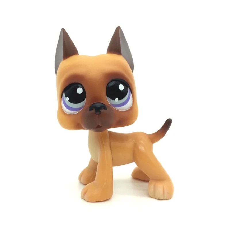 Ne'w LPS Pet Shop игрушечные лошадки классические старые животные большой Dane глаз