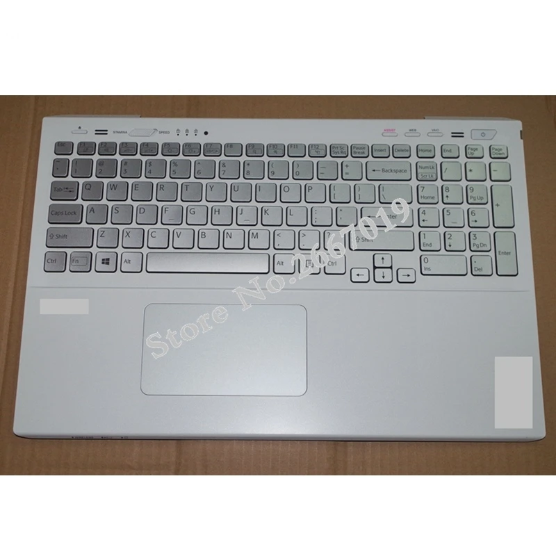 Чехол для Sony SVS15 SVS151100C SVS15118ECB SVS15118ECW C shell 025-111A-2363 025-101A-2363 с клавиатурой новинка 95% |