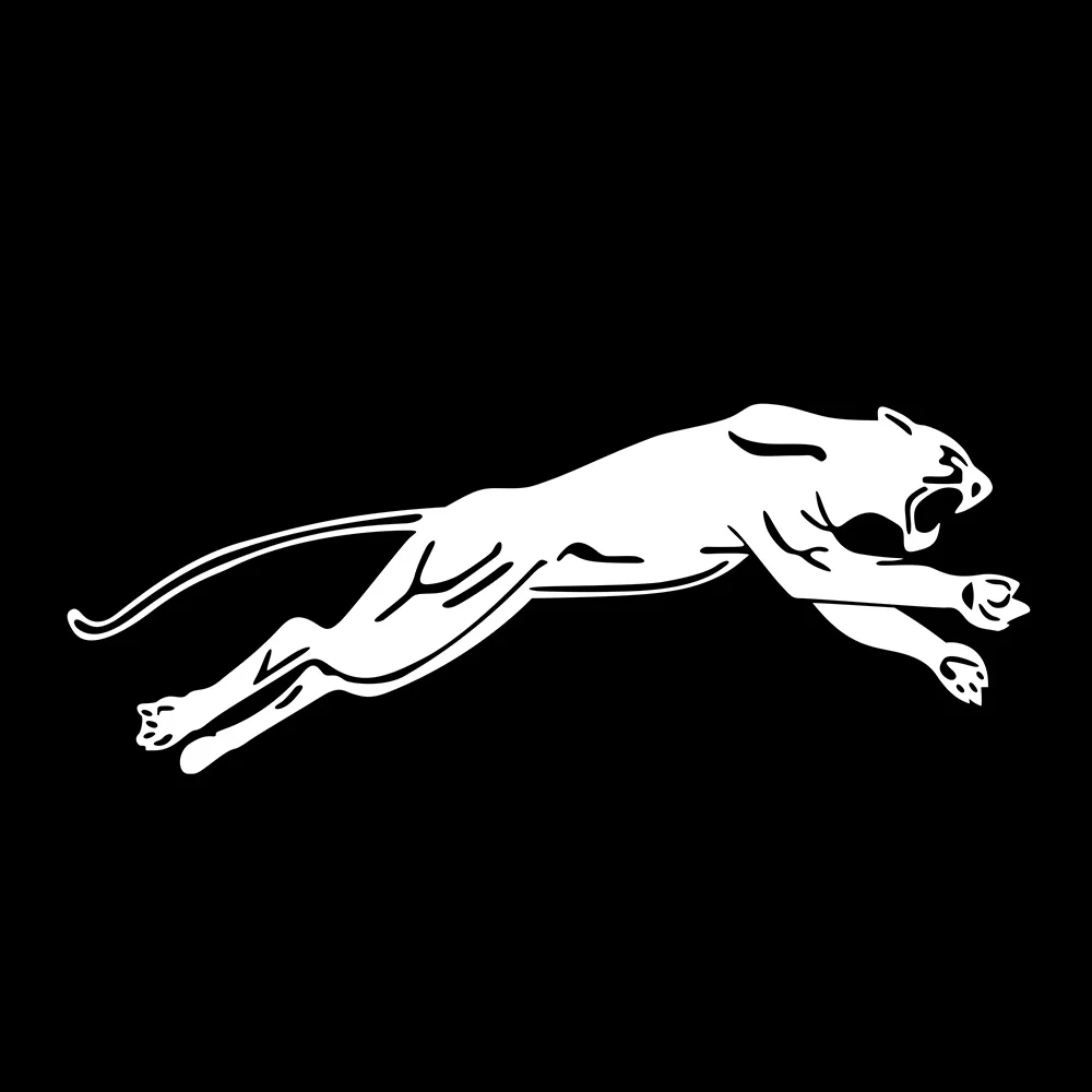 2 шт. леопардовая Автомобильная наклейка пантера водонепроницаемая зеркальная 4