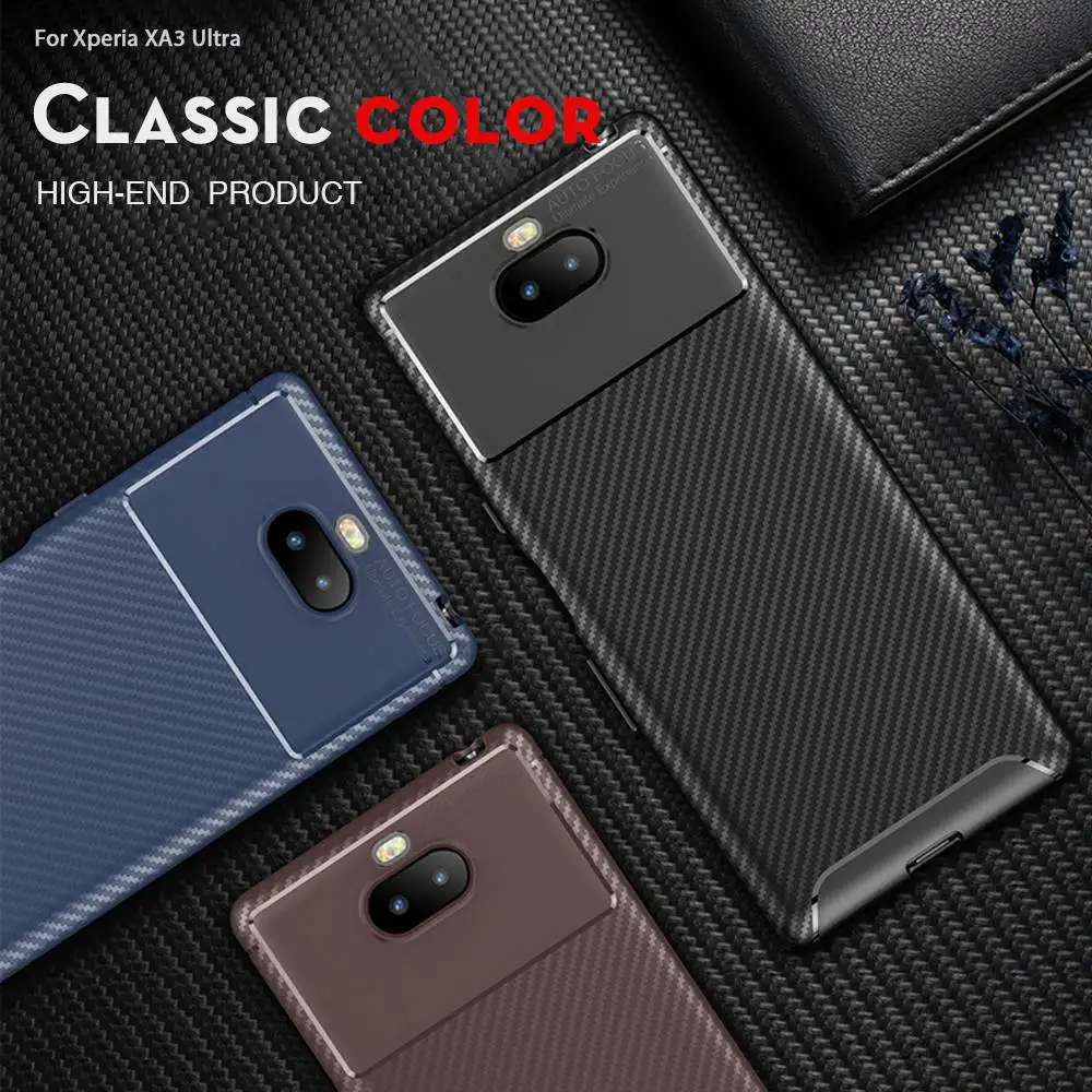Чехол для телефона Sony XA3 ультра силиконовый мягкий чехол из ТПУ Xperia XZ2 премиу XZ