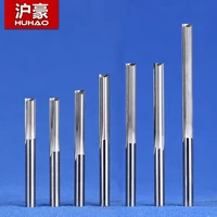 1pc 46mm shk two flutes straight carving tools double flutes cnc router bits straight engraving cutters