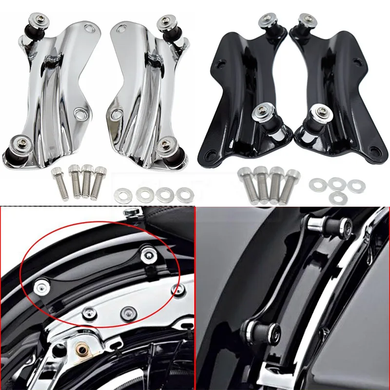 Мотоцикл регулируемая спинка Сисси Бар с багажником для Harley Touring Road King FLHR Street Glide FLHX 2009 до