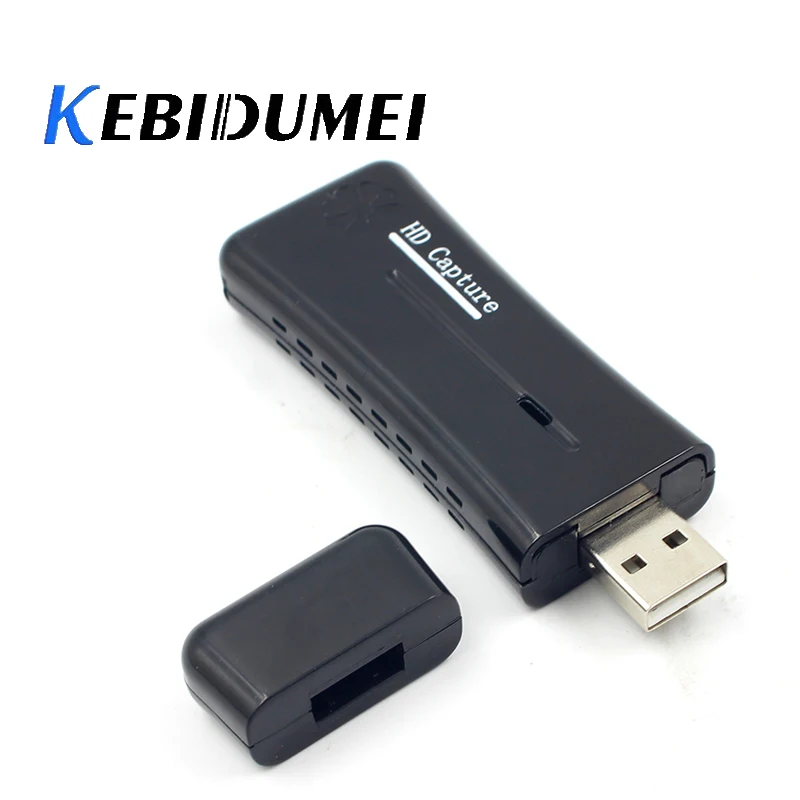 1080P USB2.0 совместимому с HDMI Карта видеозахвата HD 1 способ мини для ПК компьютер Windows 7