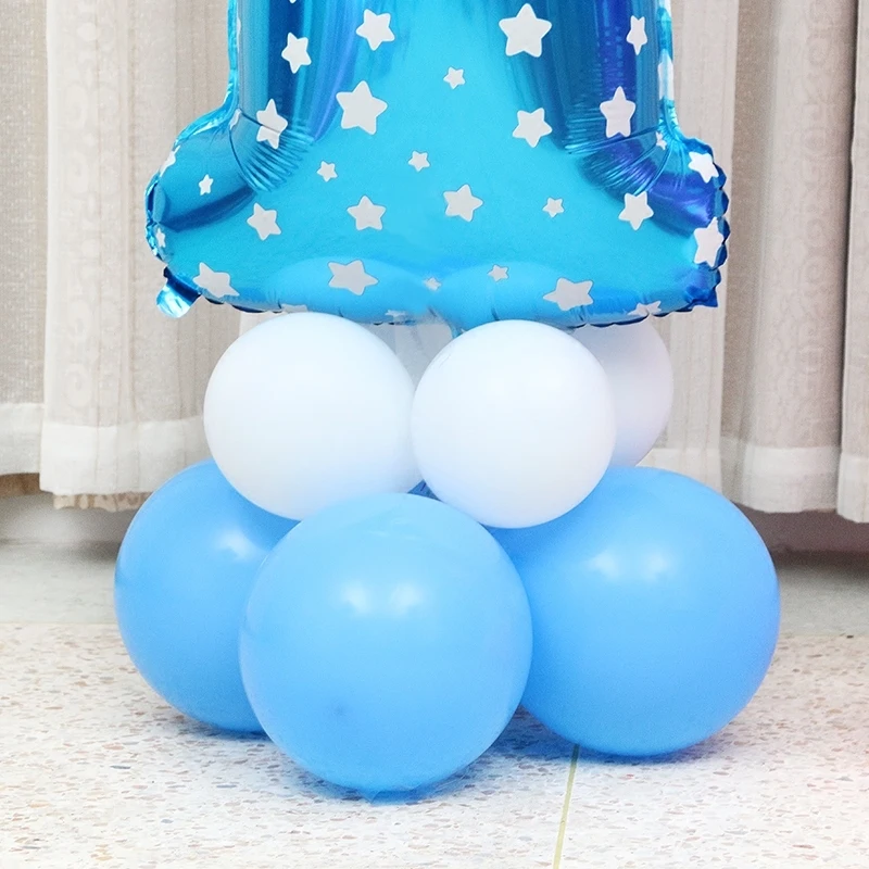 День рождения украшения Фольга номер шары набор 1st на день для мальчиков и