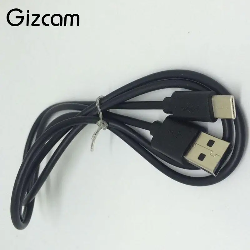 Gizcam 1 м 3 фута USB C Type кабель для синхронизации данных и зарядки Gopro Hero 5 Черные