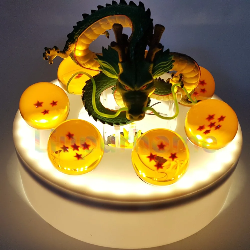 Shenron хрустальный шар DIY светодиодный дисплей супер ночник лампа для домашнего