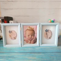 baby hand and foot print casting kit newborn footprint toy modeling clay memorial gifts souvenirs childrens photo frame present