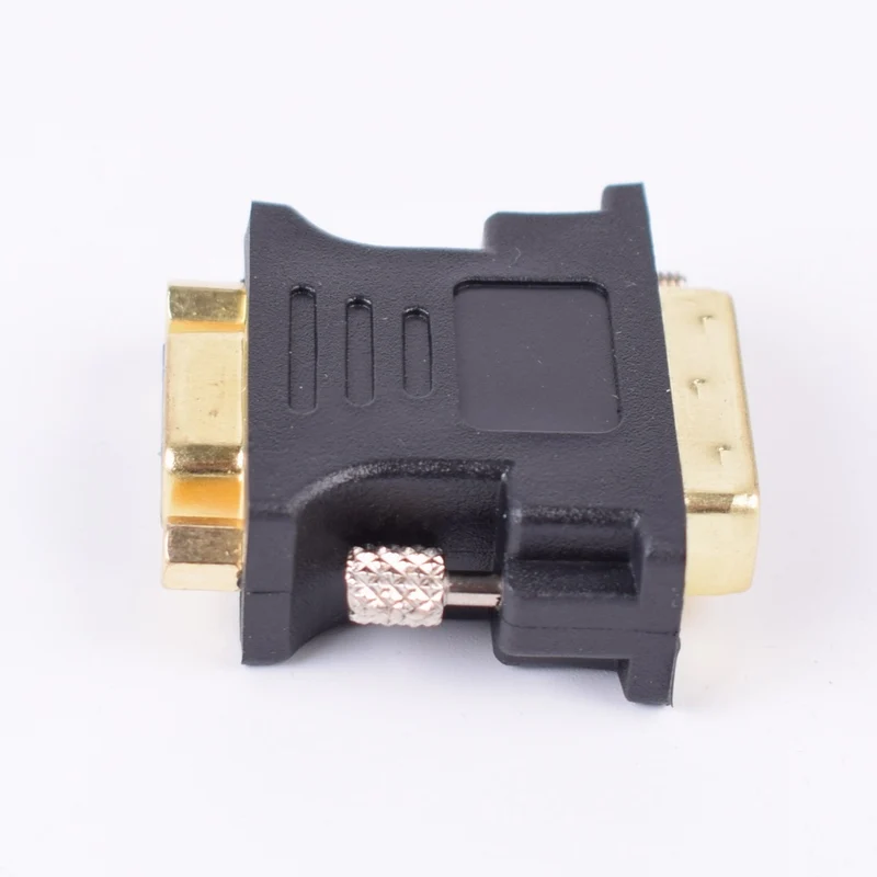 С DVI на VGA адаптер конвертер HDMI 24 + 5 Мужской вставной для HDTV ЖК дисплей пк компьютер