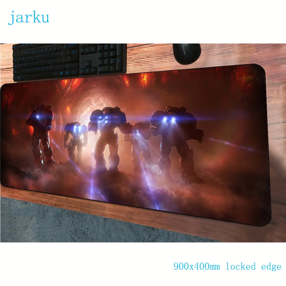 Starcrafte коврик для мыши 900x400 мм кумерный игровой геймер красивые