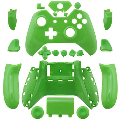 Fresh Green glossy Controller Cover Full Housing Shell Case Button Kit+GIFT for XBOX ONE | Электроника