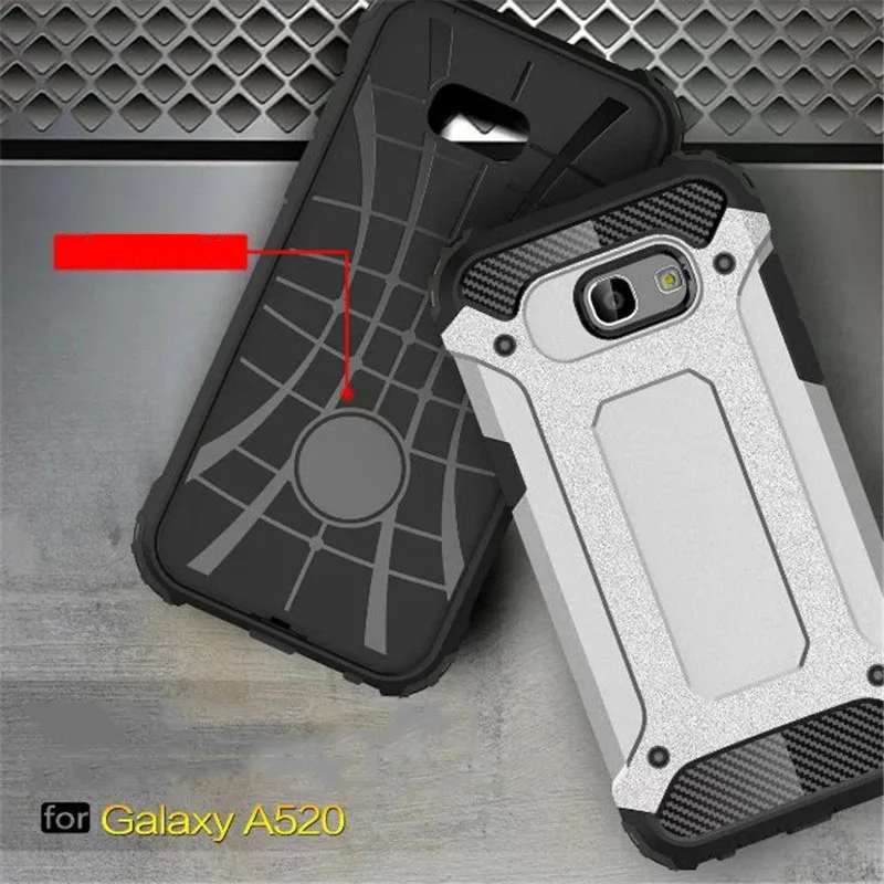 Micgita For Samsung SM-A320 Galaxy A3 2017 Case Armor Full Protector TPU PC ShockProof Cover Cases |