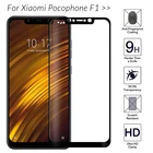 Для Xiaomi Pocophone F1 закаленное стекло полное покрытие 9H 2.5D Премиум протектор экрана для Xiaomi xiomi poko pocofone F1 6,18 