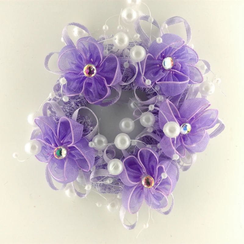 Соответствующие сетку Костюмы для латиноамериканских танцев девочек волосы