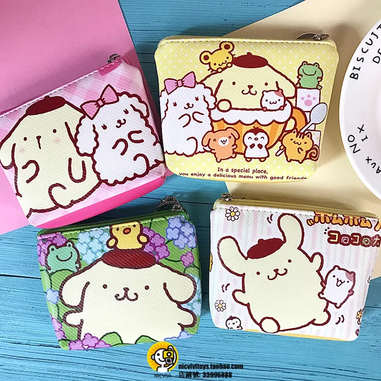 ЯПОНИЯ Sanrio маленькая двойная звезда PU Кошелек для монет унисекс кошелек мода
