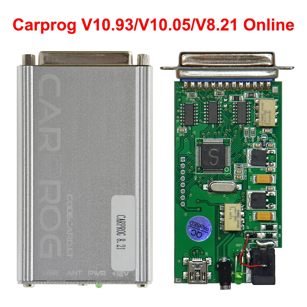 Carprog V8.21 с генератором ключей онлайн Программирование автомобиля Prog 8 21 и V10.05/10 93