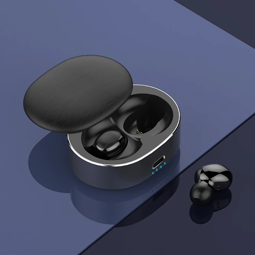 B20 Беспроводной вкладыши гарнитура Bluetooth 5,0 СПЦ наушники микрофон наушники деловые наушники для IOS Android зарядки телефона