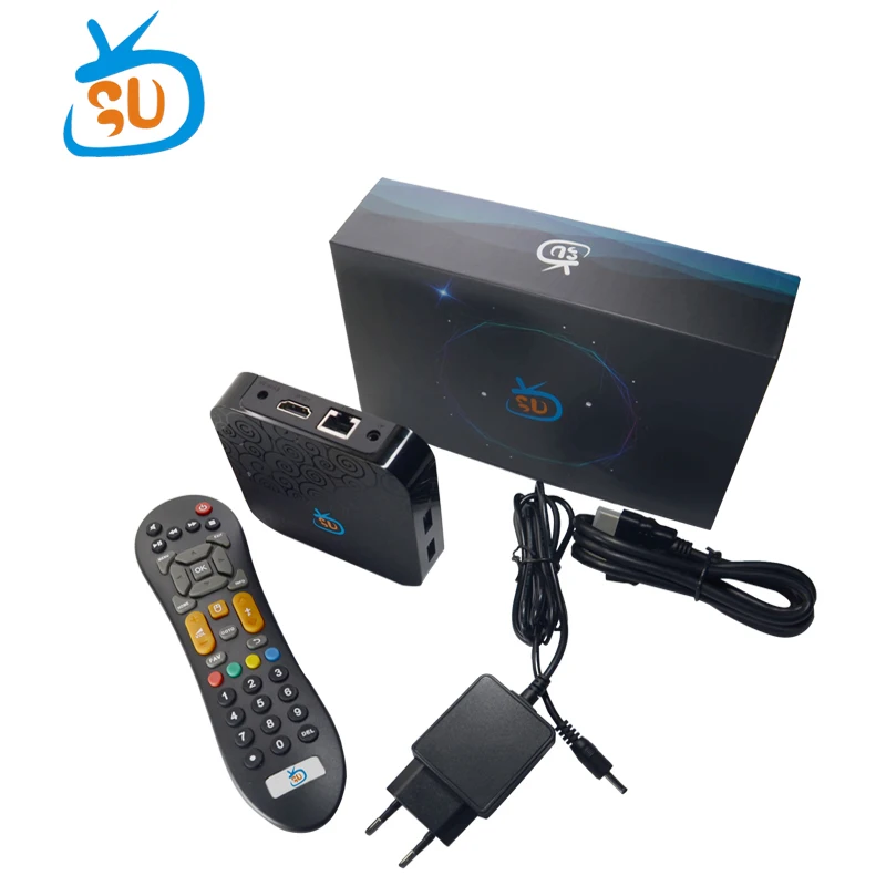 GO ТВ IP поле Отт коробка OS 7.1.2 LIVE + VOD 4 К воспроизведение бесплатно в течение одного