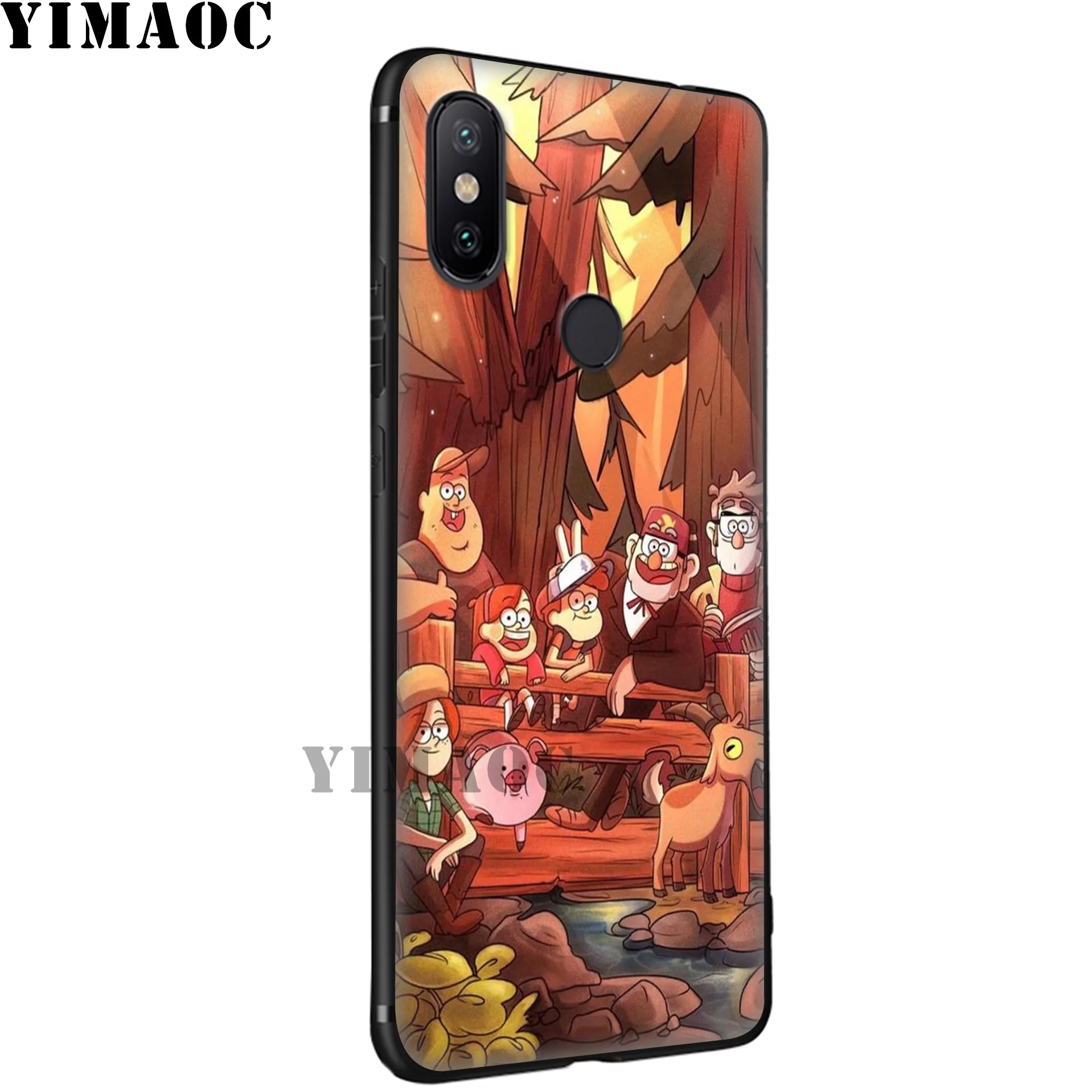 Yimaoc Гравити Фолз Свинья Мягкий силиконовый чехол для Xiaomi Redmi 7A Note 7 6 6A 5 4 4X 4A 5A S2
