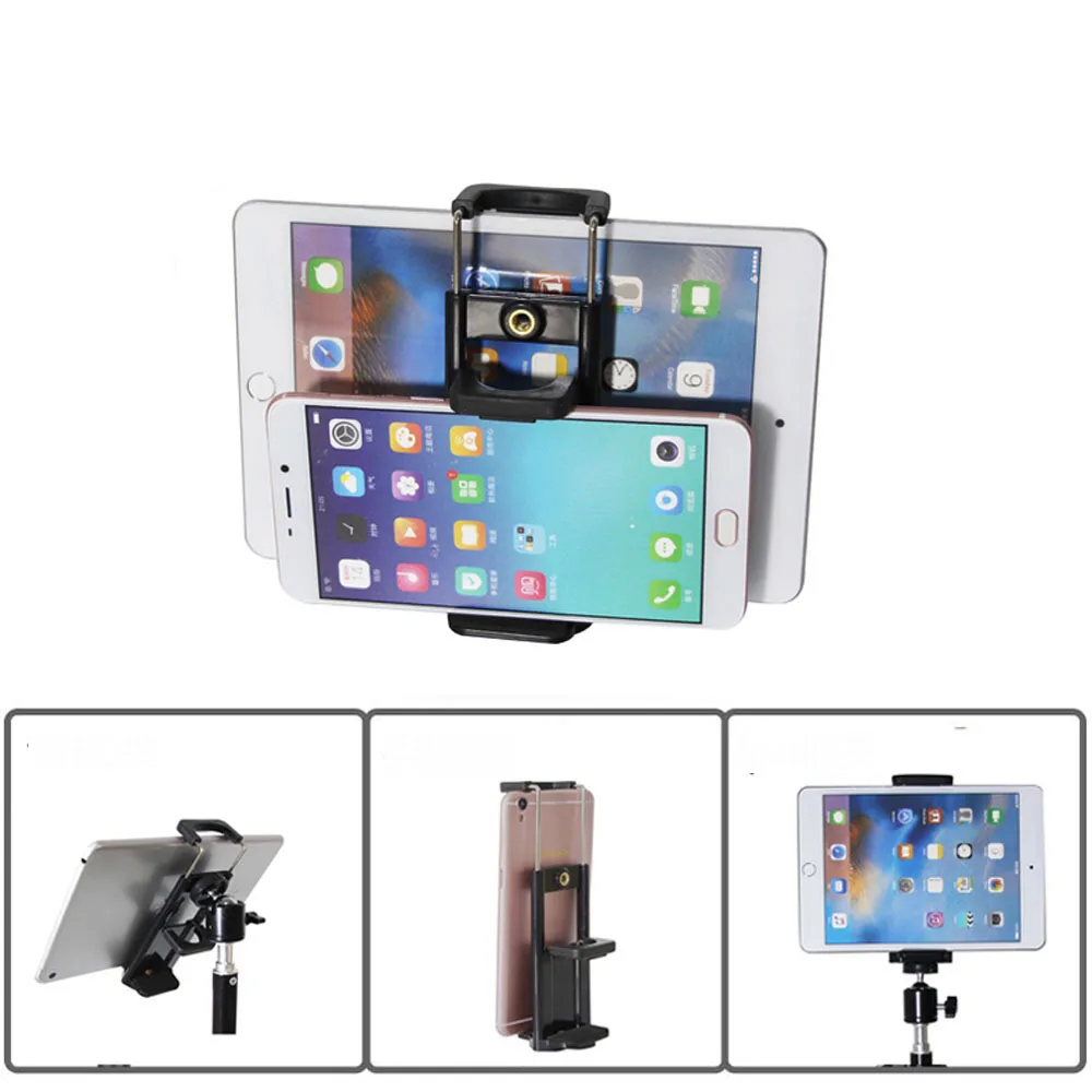 Крепление для штатива мобильный телефон клип держатель планшета зажим iPhone 8 Plus 7 X