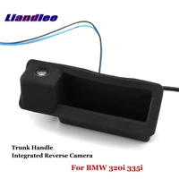 liandlee car reverse camera for bmw 3 series 320i 335i rear view backup parking cam trunk handle integrated high quality