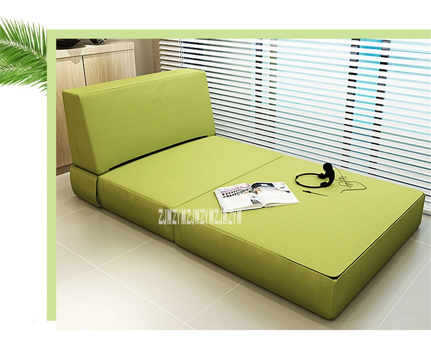N826 Living Room Modern Simple Sleeping Bed Tatami Sofa Chair Comfortable Multifunction Washable Lazy Sofa Sponge Foldable Sofa
