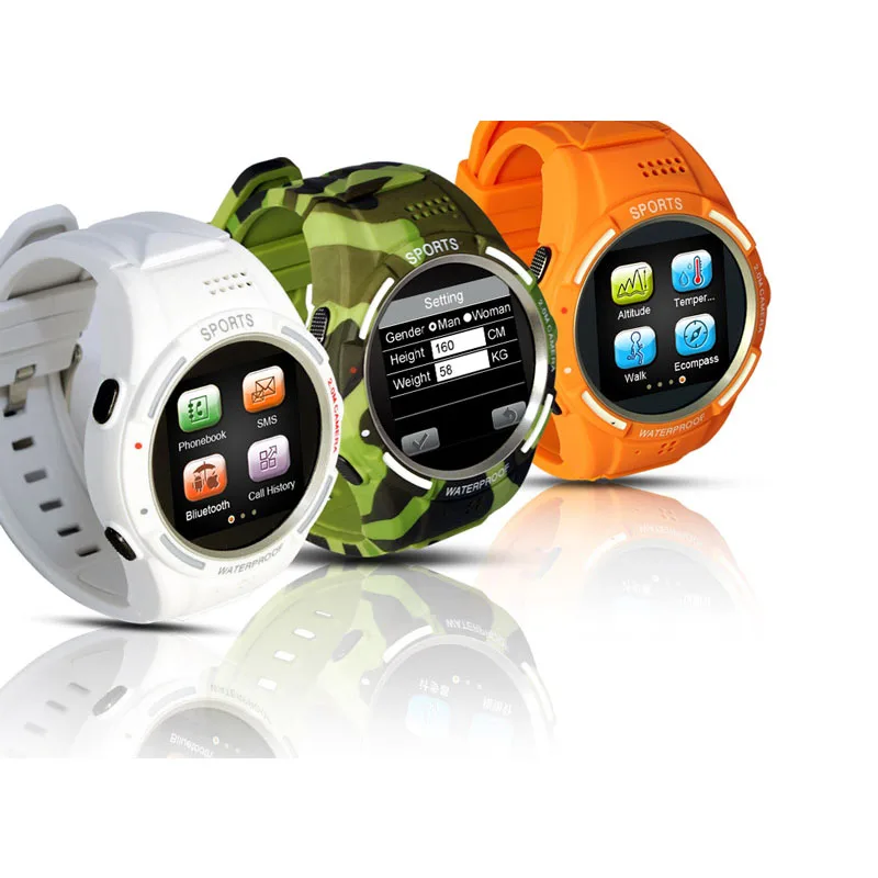 Мужские и женские умные часы водонепроницаемые наручные с корпусом из