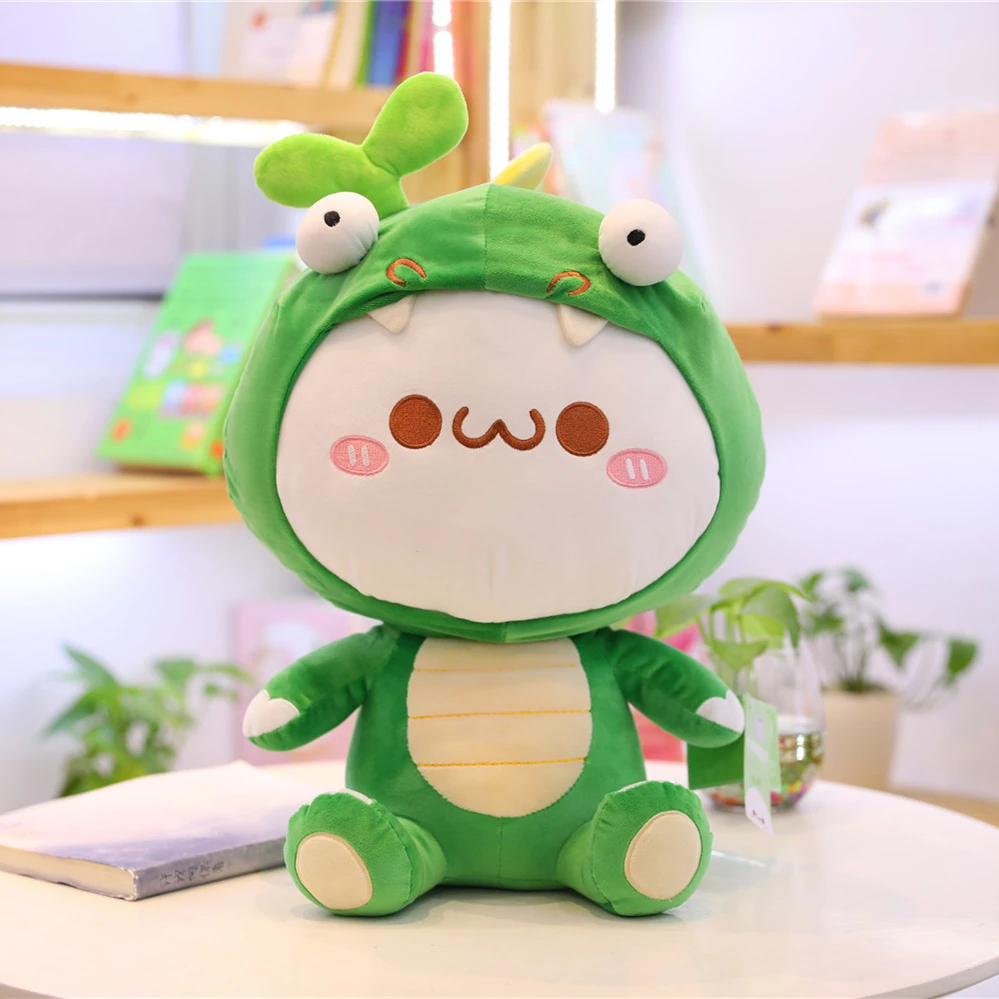 1 шт. Kawaii креативный динозавр плюшевый Косплей мягкая подушка Симпатичные мягкие