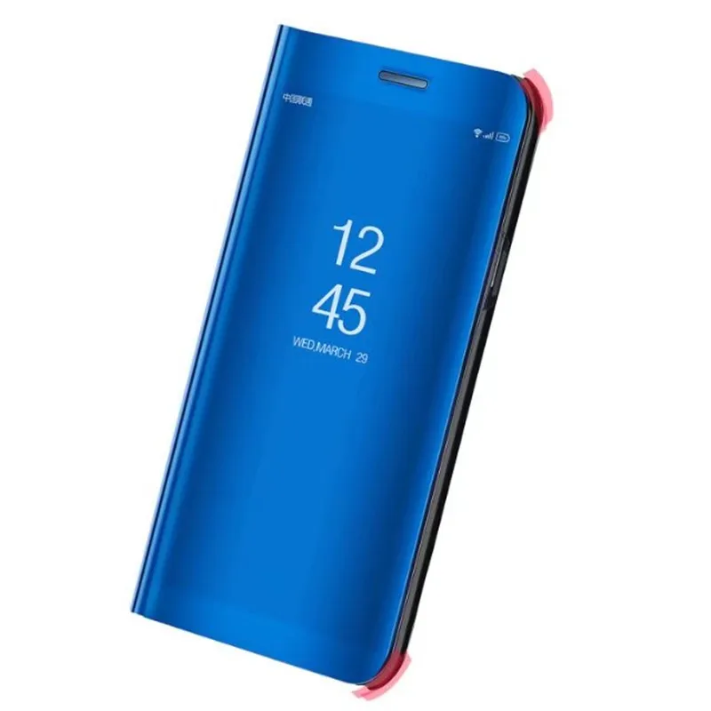 Роскошный флип чехол ZEALLION для Samsung Galaxy J5 J7 2016 Note 4 Core прозрачный зеркальный кожаный