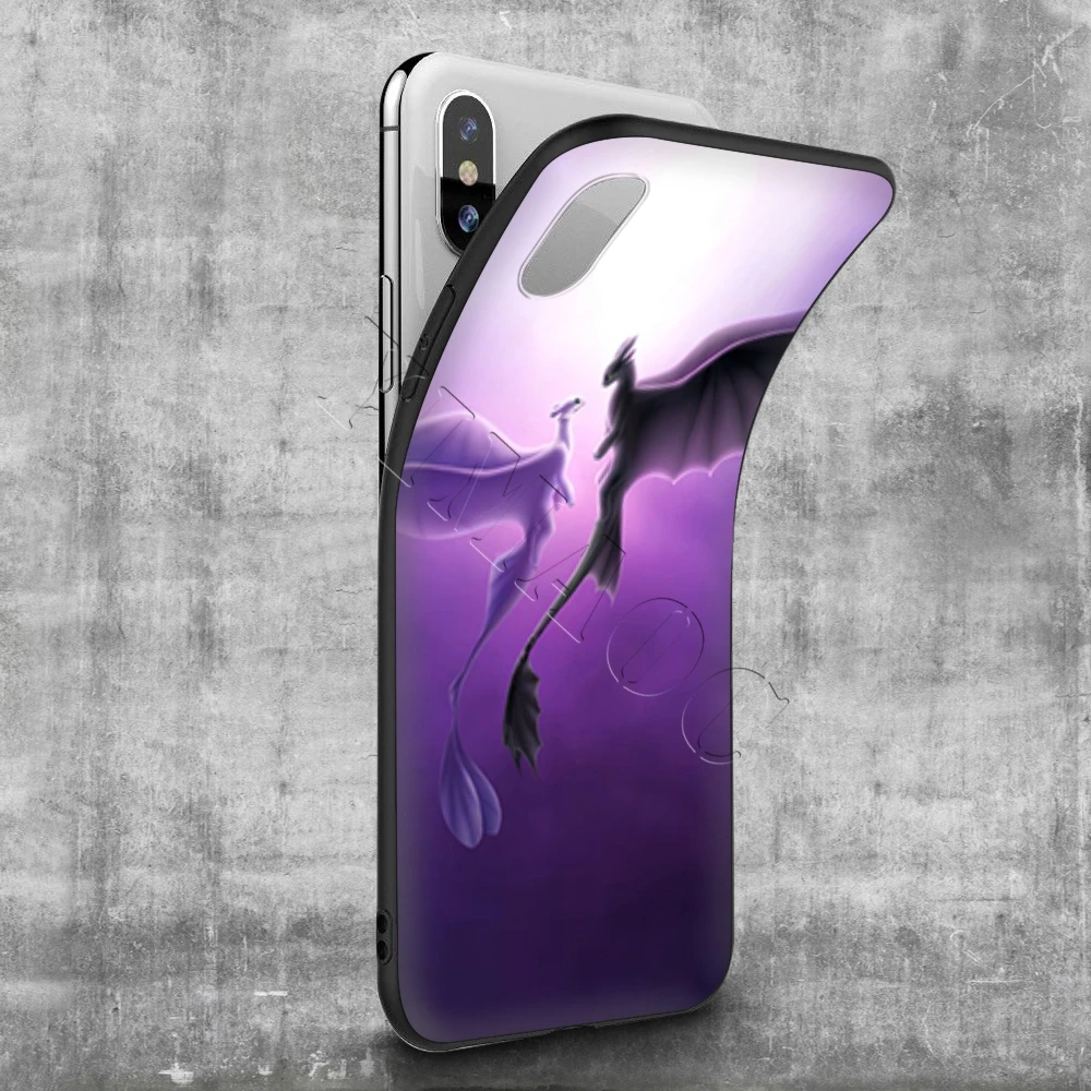 YIMAOC Беззубик Как приручить дракона Мягкий силиконовый чехол для iPhone 11 Pro XS Max XR X 8 7 6 6S Plus 5 5S se