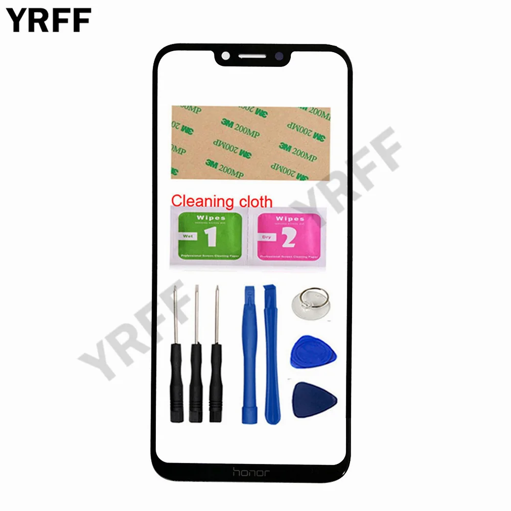 YRFF 6 3 ''Honor play мобильный сенсорный экран внешнее стекло для Huawei Honor переднее