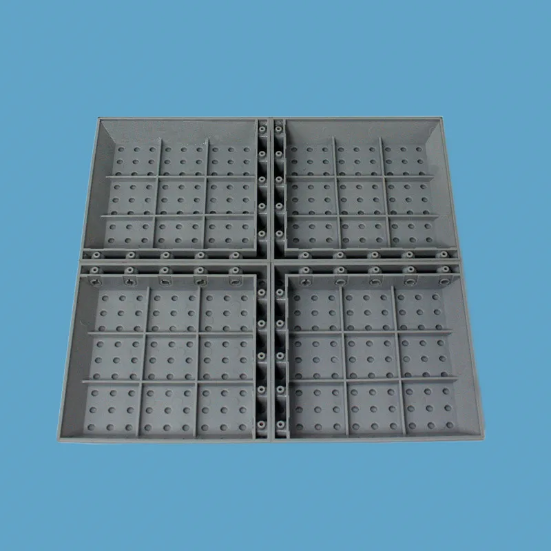 4 шт./лот техника кирпич Специальный 12x12 с 3 Pin отверстия на каждой стороне