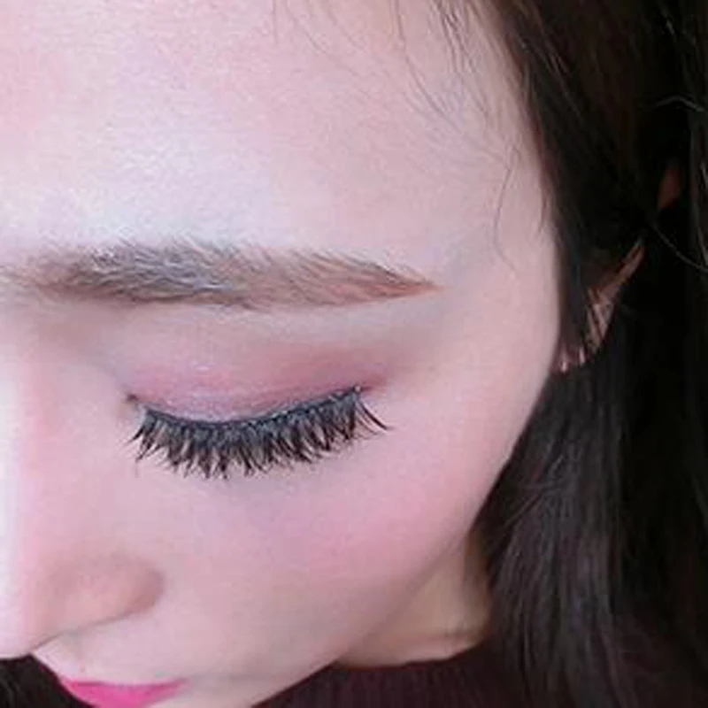 5 пар Накладные ресницы натуральные Ленточные накладные крест накрест ресниц