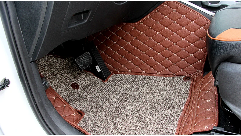 Lsrtw2017 PET Polyester Car Foot Mat for Hyundai Tucson