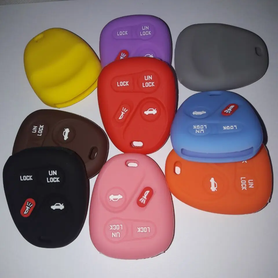 FOB дистанционного ключа оболочки силиконовый каучук Защитная крышка для Chevrolet