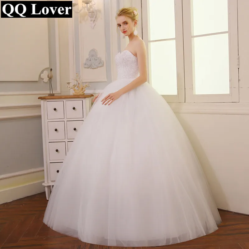 Новое поступление 2019 г. элегантное бальное платье QQ Lover свадебное реальные