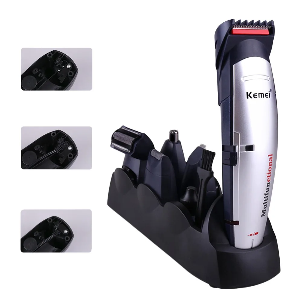 Kemei KM 560 5 в 1 портативная электрическая машинка для стрижки волос