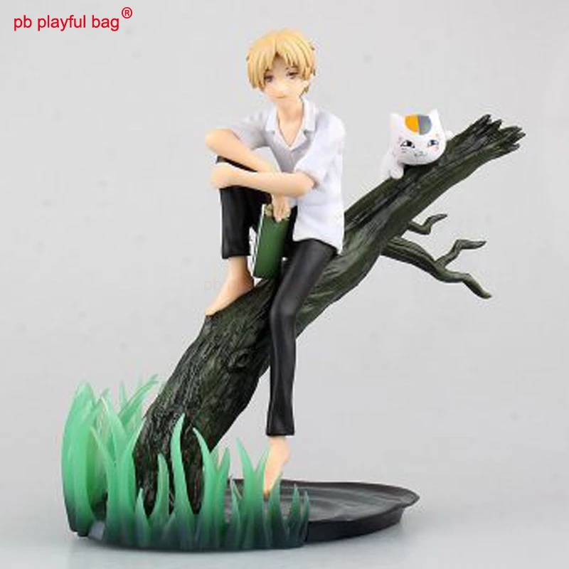 17 см ПВХ книга друзей фигурка героя Аниме one piece кошки учитель takashi ветви дерева