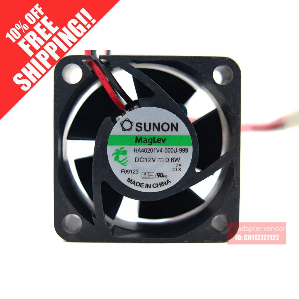 Новый SUNON HA40201V4 000U 999 4 см тишина Вентилятор охлаждения на магнитной подвеске|cooling
