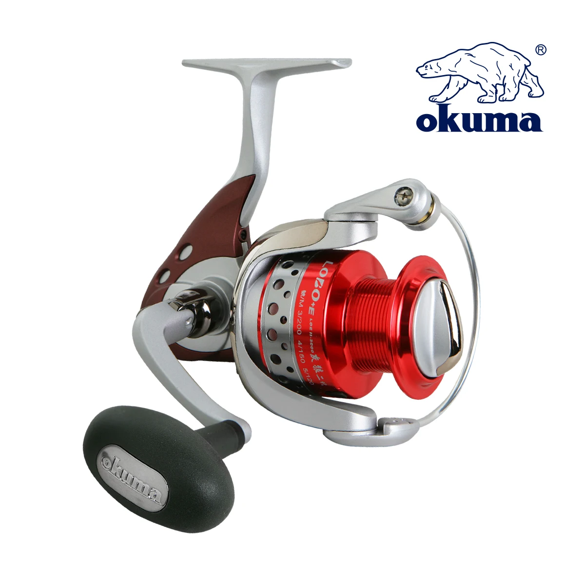 OKUMA LOE II 2000 Высококачественная рыболовная Катушка спиннинговая катушка
