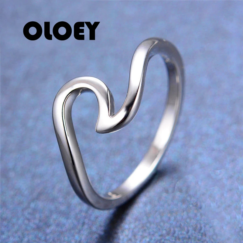 OLOEY женское модное кольцо с переплетенными элементами элегантное уникальное
