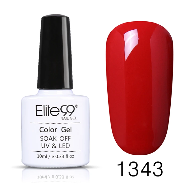 Elite99 10 мл прау Цвет УФ гель для ногтей Гель лак Vernis долговечный дизайн маникюрный