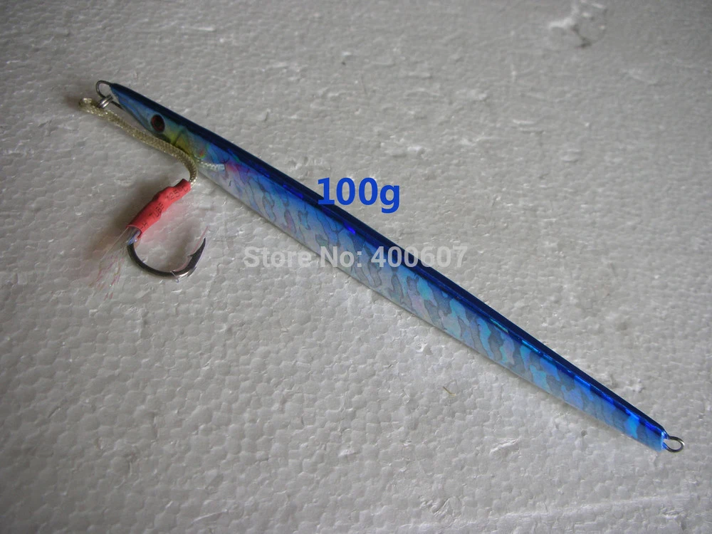 108 г металлический джиг для ловли рыбы в глубокой соленой воде свинцовая приманка