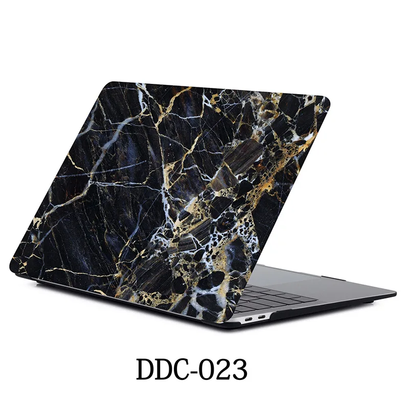 23-marble Новинка! Чехол для ноутбука MacBook Pro retina Air 11 12 13 15 дюймов, для mac new Air/Pro 13,3 15,4 A1708 A1706 A1707 с сенсорной панелью - Цвет: 23-marble