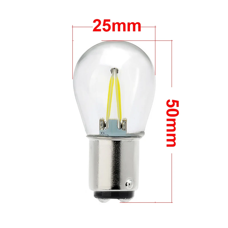 1 шт. P21W LED Ba15s 1156 стробоскопическая вспышка светодиодный чип накаливания