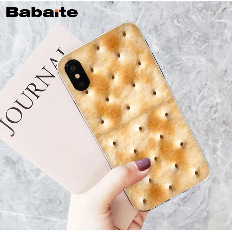 Babaite еды шоколадное печенье картофель фри beer2 Smart Cover мягкий чехол для телефона с