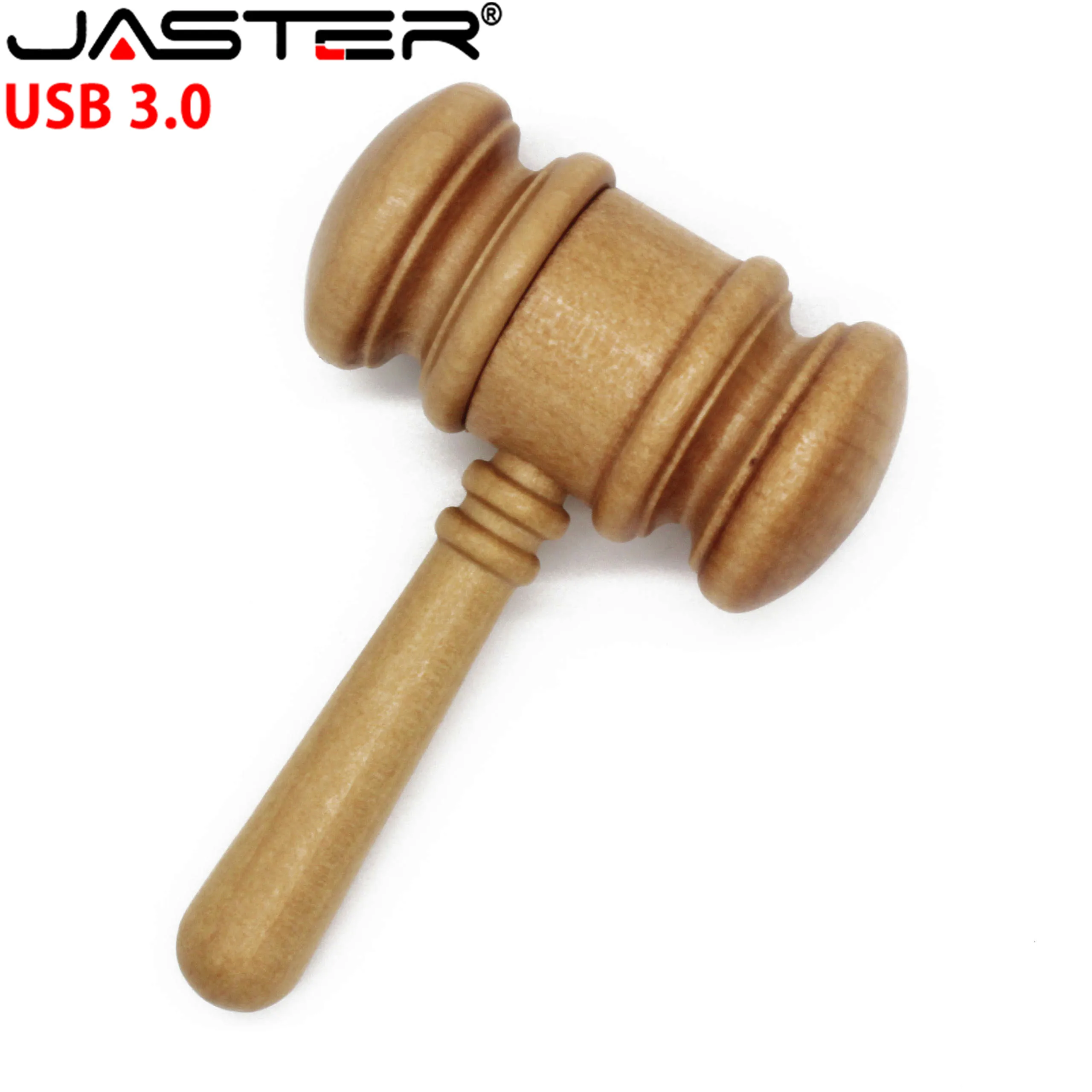 USB флеш-накопитель JASTER 3 0 с деревянным молотком 4 ГБ 8 16 32 64 | Компьютеры и офис
