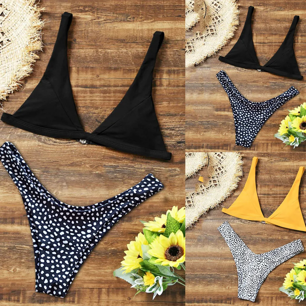 Модные женские со средней талией яркие однотонные черные желтые с принтом микро