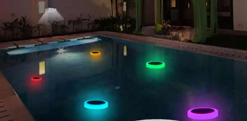 SZYOUMY светодиодный подводный RGB фонарь солнечной энергии Пруд Открытый для бассейна, погружаемый в воду водонепроницаемый декоративный светодиодный фонарь пульт дистанционного управления