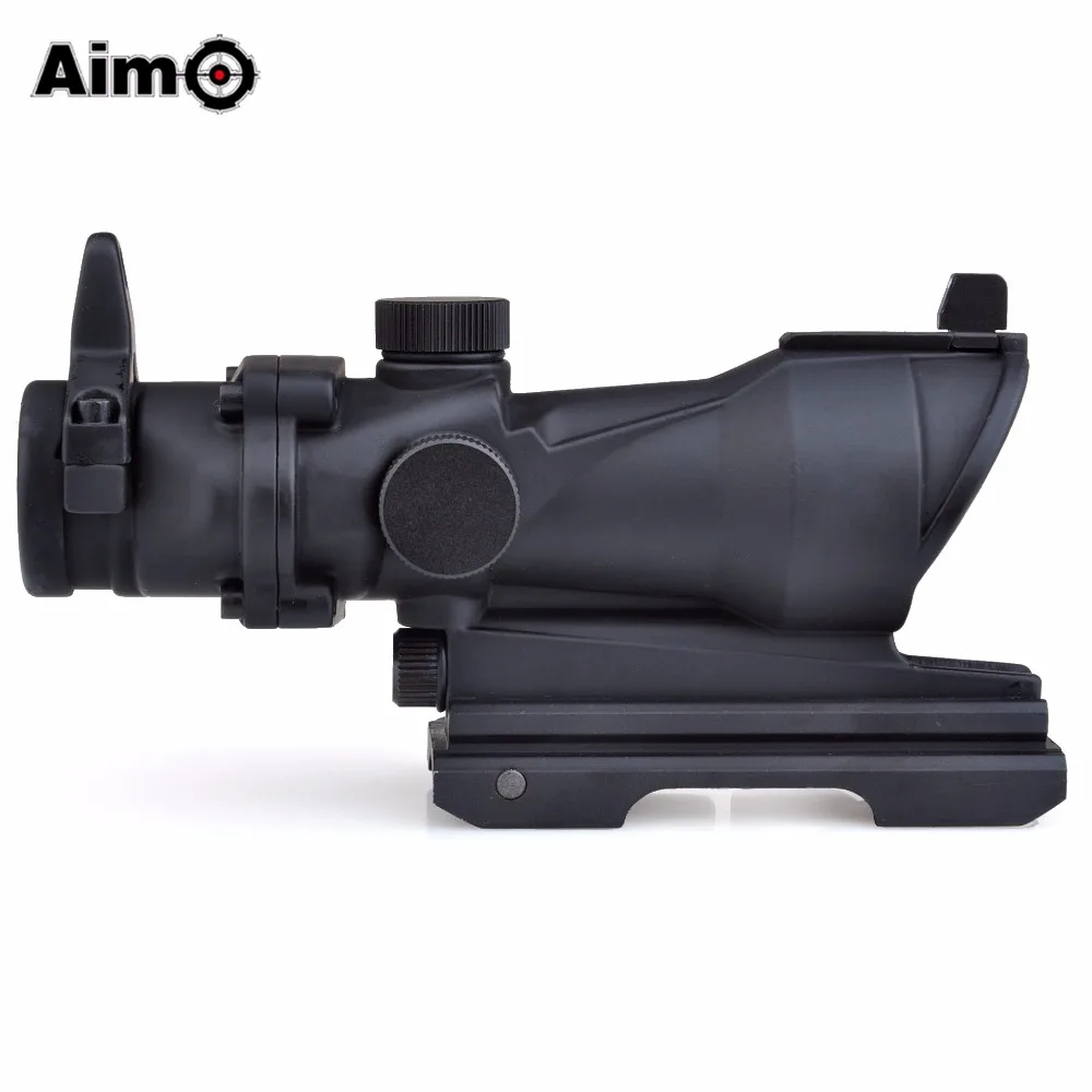 Aim O ACOG 4x32 красно Зеленая Сетка с креплением прицел охотничий аксессуар AO5319|acog